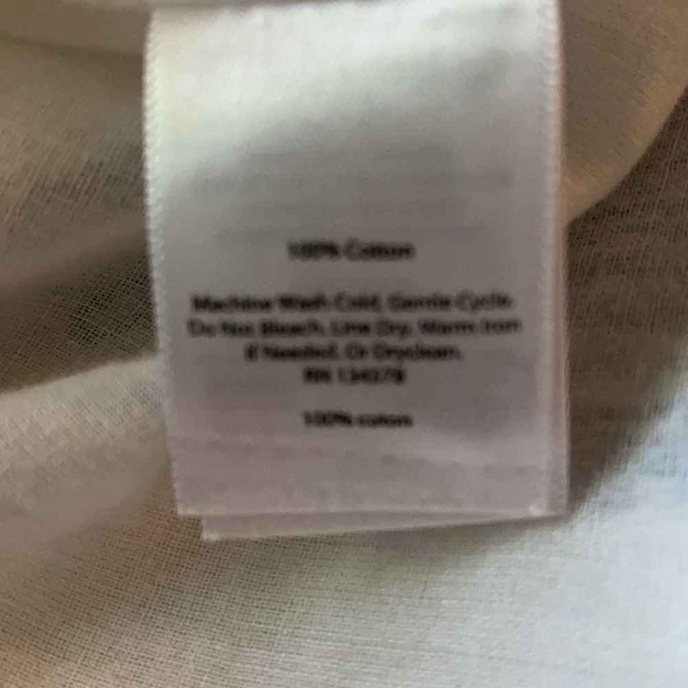 Vineyard Vines White and Blue Embroidered Dress - Picture 6 of 8